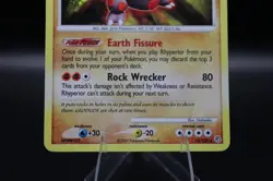 Rhyperior 12/130 Diamond and Pearl Holo 2007 English Pokemon TCG LP - Image 4