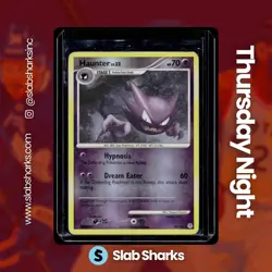 2007 POKEMON DIAMOND & PEARL #50/130 HAUNTER REVERSE HOLO - Image 1