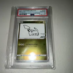 Pokemon Pikachu TCG Yu Nagaba PSA 10 Gem Mint 208/S Japanese - Image 1