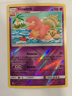Slowbro 49/145 Guardians Rising Pokemon Reverse Holo Foil Nice! - Image 1