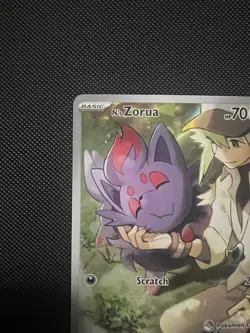N's Zorua - (Pokemon Center Stamped) 189 Sv: Scarlet & Violet Journey Together - Image 5