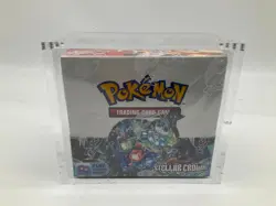 Pokemon TCG Stellar Crown Booster Boxes Sealed w/ Acrylic Case - Image 1