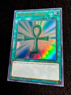 🔥YUGIOH • MONSTER REBORN • ULTRA RARE • LART-EN001 • LIMITED EDITION • NM🔥 - Image 3