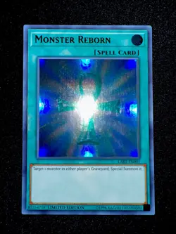 🔥YUGIOH • MONSTER REBORN • ULTRA RARE • LART-EN001 • LIMITED EDITION • NM🔥 - Image 5