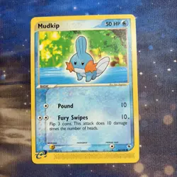 POKEMON TCG MUDKIP 60/109 NON HOLO COMMON EXCELLENT RUBY & SAPPHIRE - Image 1