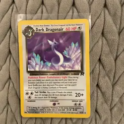 Pokemon TCG Dark Dragonair 33/82 Uncommon Team Rocket Unlimited LP - Image 1