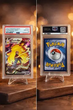 Pikachu VMAX TG17/TG30 Swsh11: Lost Origin Trainer Gallery Holo PSA 10! - Image 2