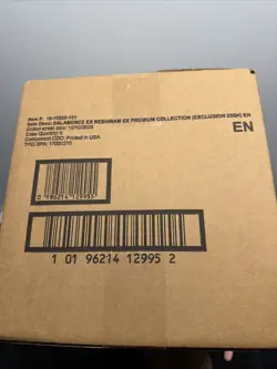 Salamence ex & Reshiram ex Premium Collection Box Sealed Case Pokemon 6 boxes - Image 2