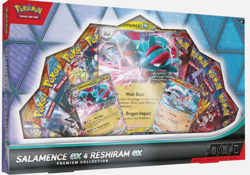 Pokemon Salamence ex & Reshiram ex Premium Collection Box SEALED, Fast Shipping - Image 1