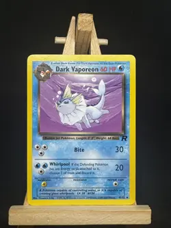Dark Vaporeon 45/82 | Team Rocket WOTC | Uncommon Pokemon Card | NM - Image 1
