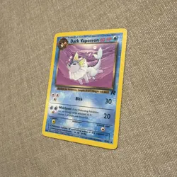 Dark Vaporeon 45/82 | Team Rocket WOTC | Uncommon Pokemon Card | NM - Image 1