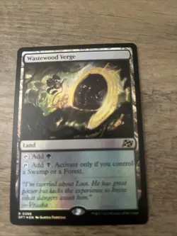 MTG Wastewood Verge Aetherdrift #268 Foil Rare Near Mint Magic Card TCG CCG - Image 1