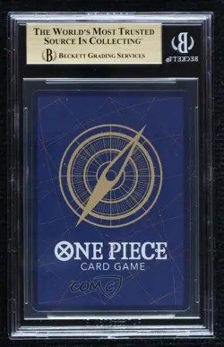 2025 One Piece Card Game: A Fist of Divine Speed OP11 SEC Koby BGS 9.5 GEM MINT - Image 2