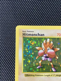 Hitmonchan 7/102 Holo Rare Base Set (Shadowless) Pokemon Card - Image 2