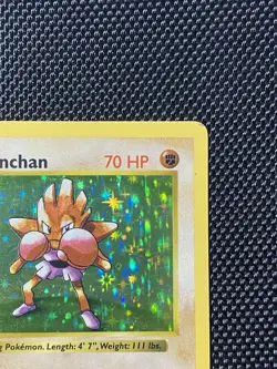 Hitmonchan 7/102 Holo Rare Base Set (Shadowless) Pokemon Card - Image 4