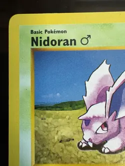 Pokemon TCG: 1999 Nidoran SHADOWLESS 55/102-Base Set Vintage Pokemon Card - Image 5
