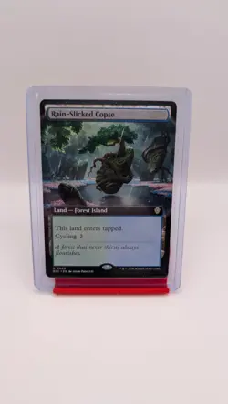 Rain-Slicked Copse [Extended Art] #43 Magic Lorwyn Eclipsed Commander - Image 1
