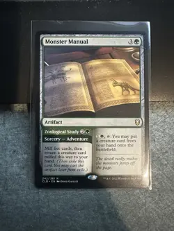 1x MTG Monster Manual - Commander Legends Rare! NM CLB LC1 - Image 1