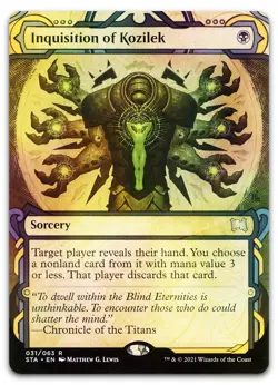 Inquisition of Kozilek (Foil Etched) #31 (NM) Strixhaven STA Magic MTG - Image 1