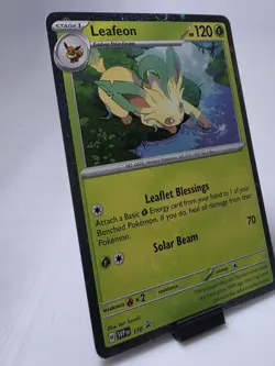 Leafeon 170 Cosmos Holo Black Star Promo Pokemon NM - Image 3