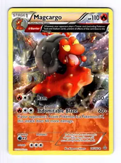 Magcargo (Omega) XY - Primal Clash #24 (2015) Rare NM Pokemon - Image 1
