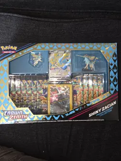 Pokemon TCG: Shiny Zacian Crown Zenith Premium Figure Collection - Image 1