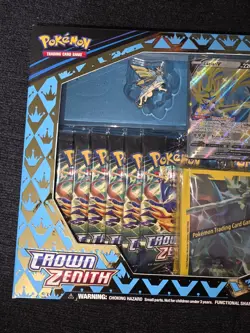 Pokemon TCG: Shiny Zacian Crown Zenith Premium Figure Collection - Image 2