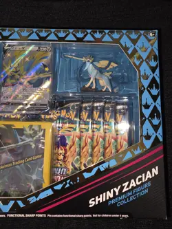 Pokemon TCG: Shiny Zacian Crown Zenith Premium Figure Collection - Image 3