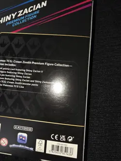 Pokemon TCG: Shiny Zacian Crown Zenith Premium Figure Collection - Image 4