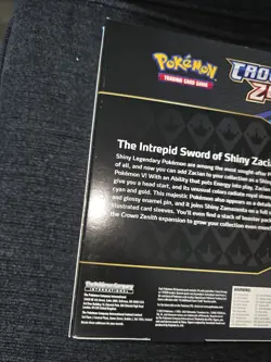 Pokemon TCG: Shiny Zacian Crown Zenith Premium Figure Collection - Image 5