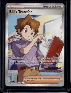 Pokemon TCG Bill's Transfer Scarlet & Violet-151 194/165 Holo Ultra Rare - Image 1
