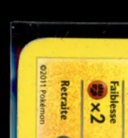 2011 POKEMON BLACK & WHITE #115/114 PIKACHU SECRET RARE HOLO - Image 3