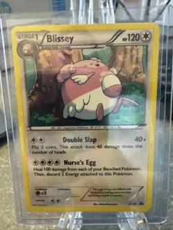 Pokemon TCG XY Blissey XY56 Black Star Promo Cosmos Holo LP - Image 1