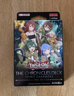 YuGiOh The Chronicles Deck : Spirit Charmers - NEU & OVP - Deutsch - Image 1