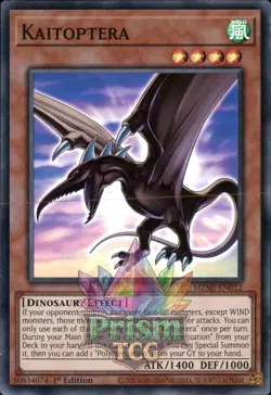 1st ed Kaitoptera super rare MZMI-EN012 Yugioh - Image 1