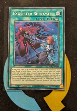 BPRO-EN066 Exosister Betrayal x3 Super Rare 1st Edition YuGiOh Playset - Image 2