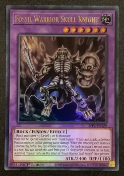 Fossil Warrior Skull Knight | GFP2-EN129 | Ultra Rare | 1st Edition | YuGiOh TCG - Image 1