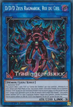 Yu-Gi-Oh! D/D/D Zeus Ragnarok, Roi du Ciel : SE DOOD-FR049 - Image 1