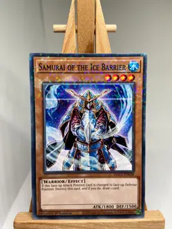 Samurai Of The Ice Barrier - Duel Terminal Rare 1st Ed. HAC1-EN038 - NM - YuGiOh - Image 1