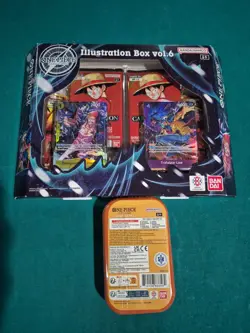 One Piece Illustration Box Volume 6 & OP-13 Mini Tin Brand New Factory Sealed - Image 3