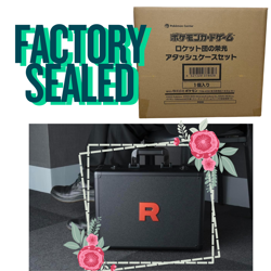 Team Rocket’s Glory Attache Case Pokemon Card Japanese Factory Sealed W/30 Packs - Image 1