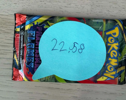 22.58g HEAVY Pokemon TCG: Mega Evo Phantasmal Flames Pack SEALED - Image 2