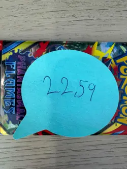 22.59g HEAVY Pokemon TCG: Mega Evo Phantasmal Flames Pack SEALED - Image 2