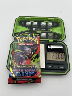 Pokemon TCG Mega Phantasmal Flames Booster Pack Heavy 23g New Set Sealed - Image 1