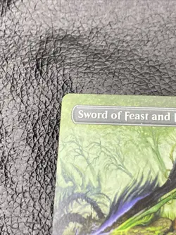 B6 Sword of Feast and Famine (Borderless) Double Masters Regular 364 - Image 2