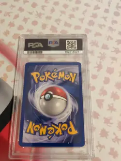 2002 POKEMON LEGENDARY COLLECTION #45 GROWLITHE-REVERSE FOIL PSA 8 - Image 3