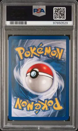 2002 POKEMON LEGENDARY COLLECTION #45 GROWLITHE-REVERSE FOIL PSA 8 - Image 2