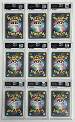 PSA 10 Yu Nagaba Eevee Evolution Full Set Sequential Cert SV-P 9 Cards - Image 2