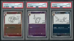 PSA 10 Yu Nagaba Eevee Evolution Full Set Sequential Cert SV-P 9 Cards - Image 5