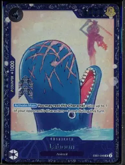 Laboon Treasure Cup Top 64 One Piece Championship Card English EB01-048 - Image 1